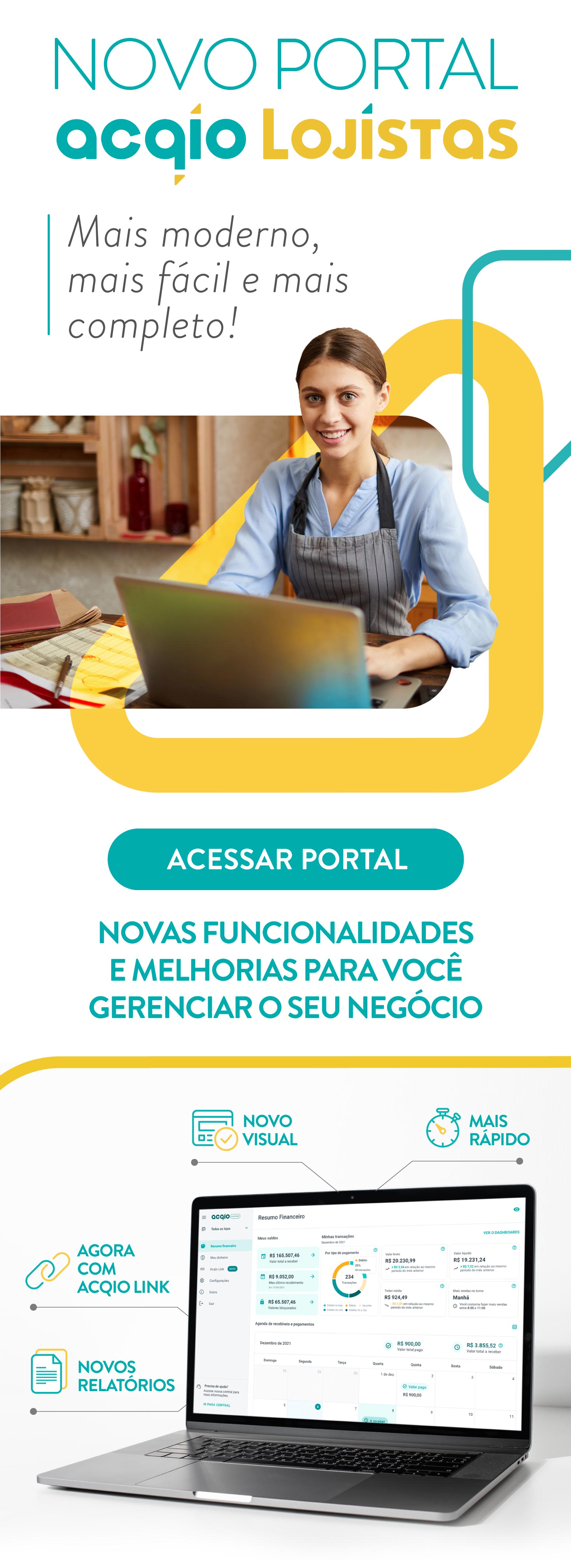 Portal Acqio Lojistas