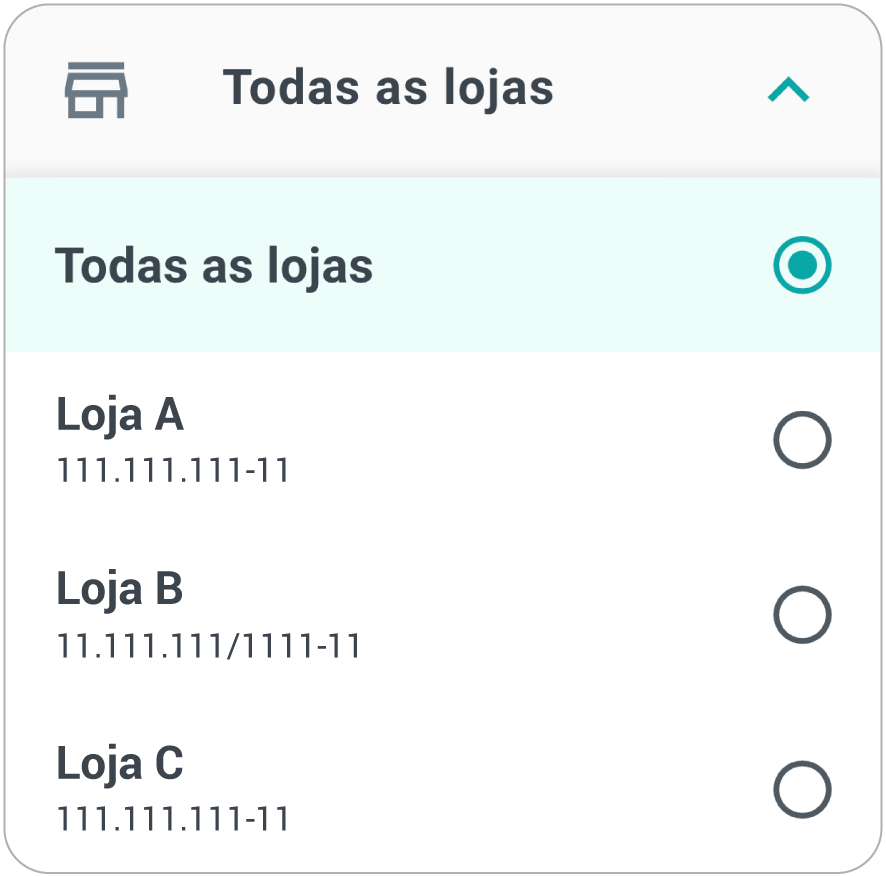 Gerenciamento de mais de uma loja